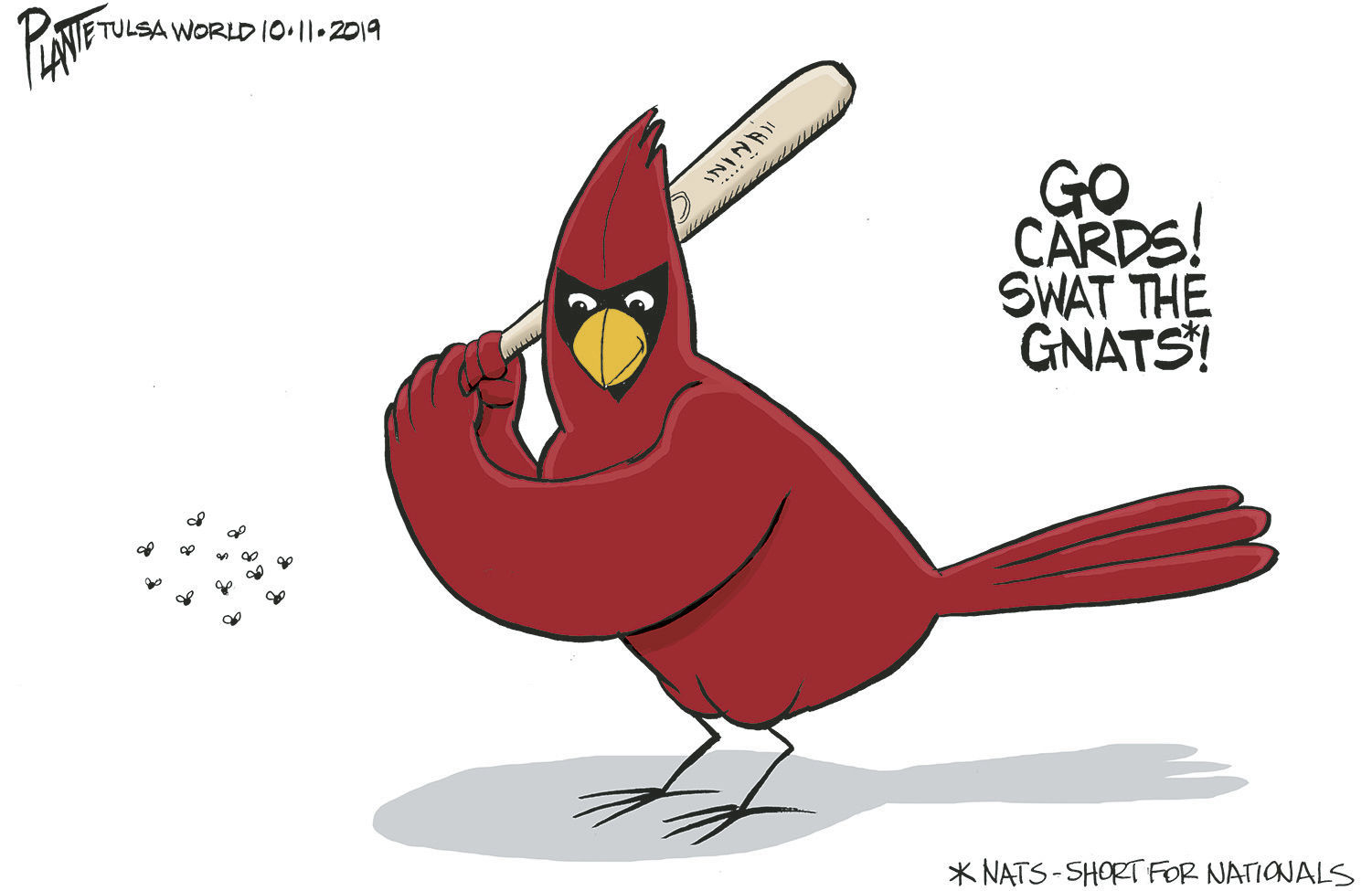 Bruce Plante Cartoon: Cards vs. Washington